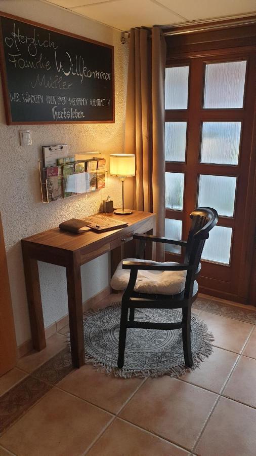 Gaestewohnung Herbsleben Exteriör bild